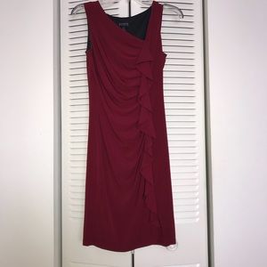 Sexy Dark Red Dress ❤️